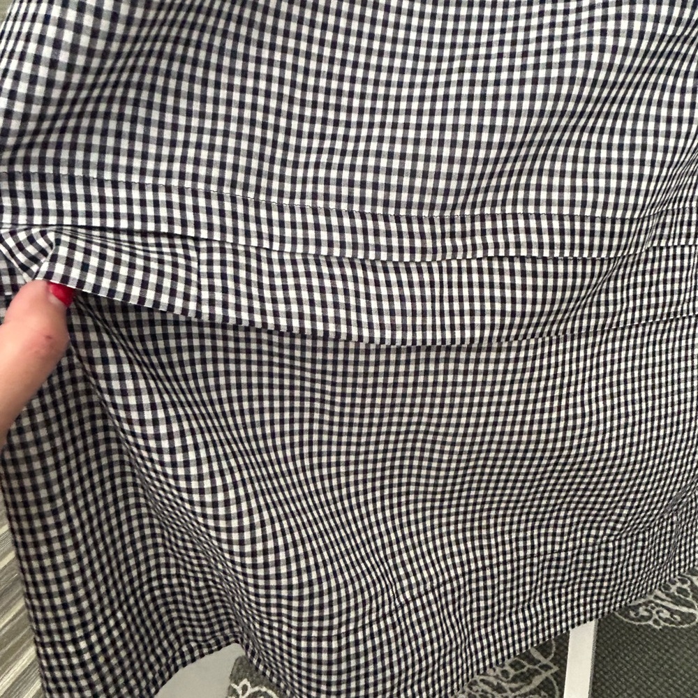 GAP Black and White Check Maxi Skirt - Picture 8 of 16